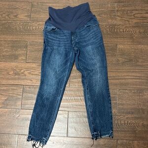 Skinny maternity jeans, size 8 short